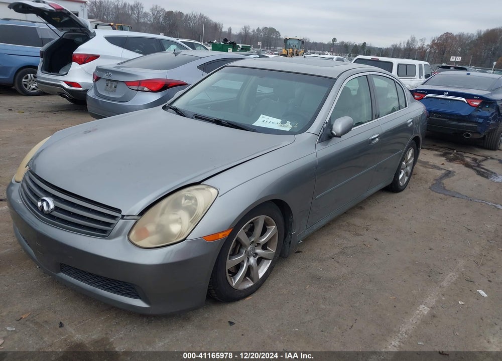 2006 INFINITI G35 VIN: JNKCV51E16M518625