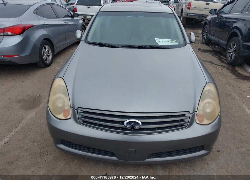 2006 INFINITI G35 VIN: JNKCV51E16M518625