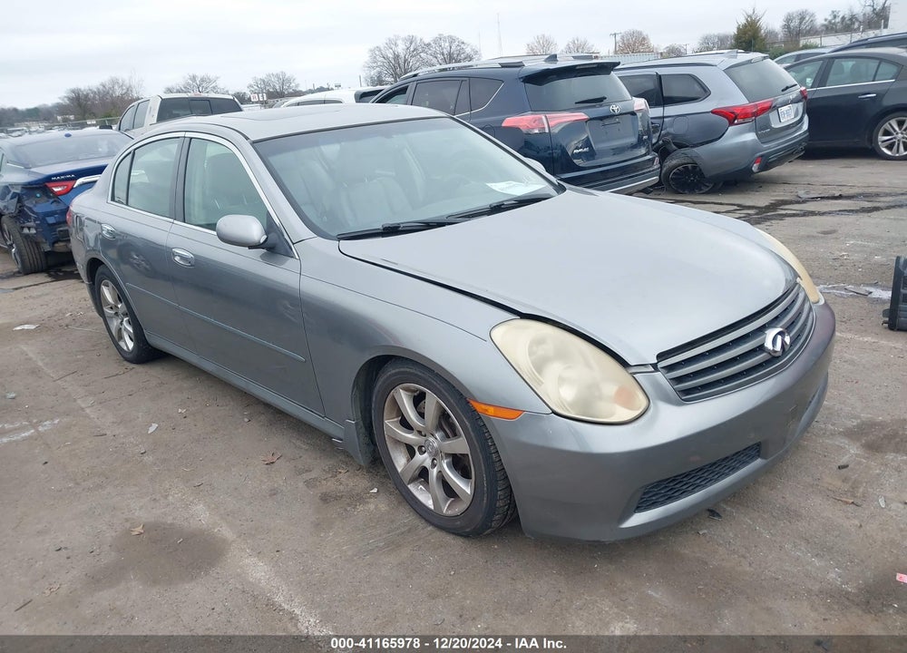 2006 INFINITI G35 VIN: JNKCV51E16M518625