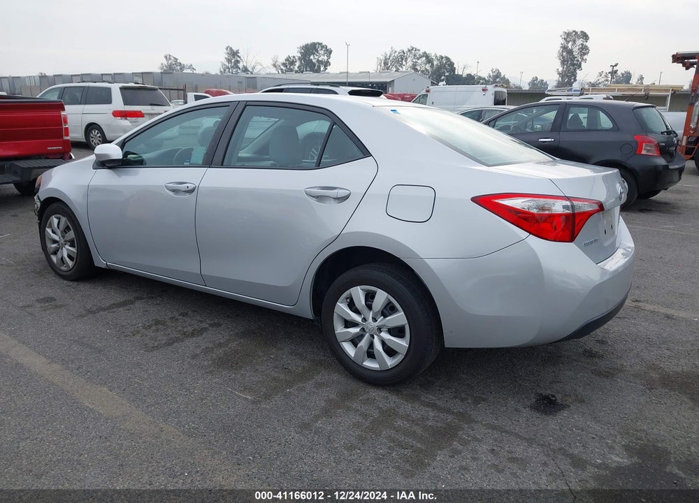 2016 TOYOTA COROLLA VIN: 2T1BURHE3GC703738