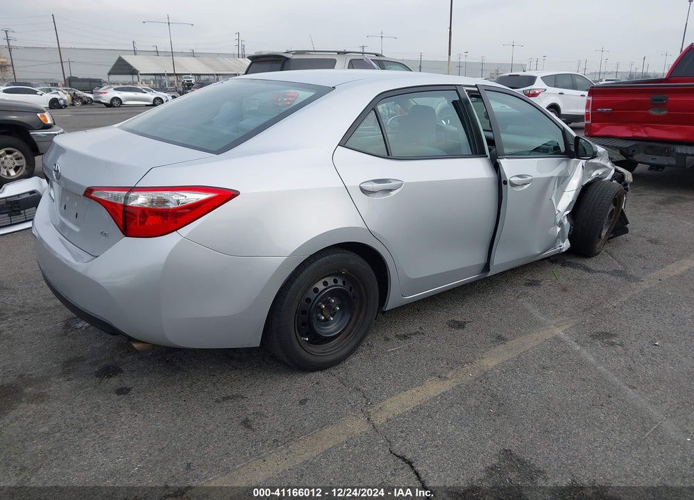 2016 TOYOTA COROLLA VIN: 2T1BURHE3GC703738