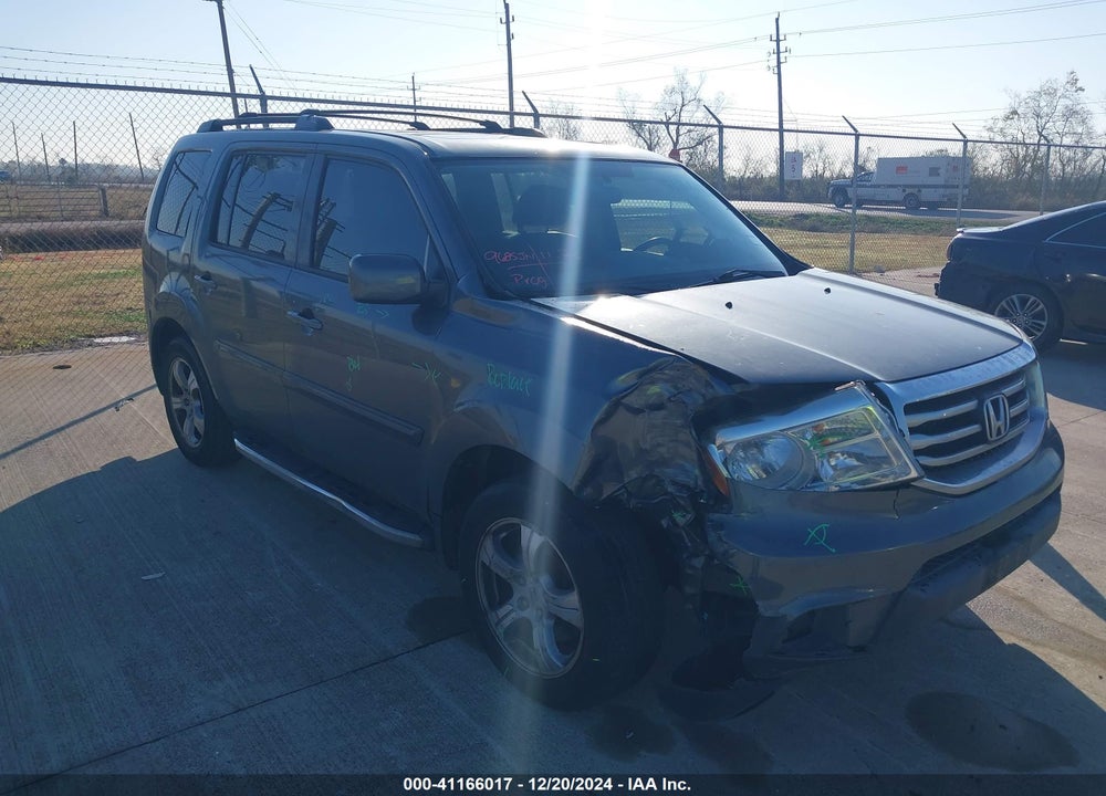 2013 HONDA PILOT EX-L VIN: 5FNYF3H53DB002903