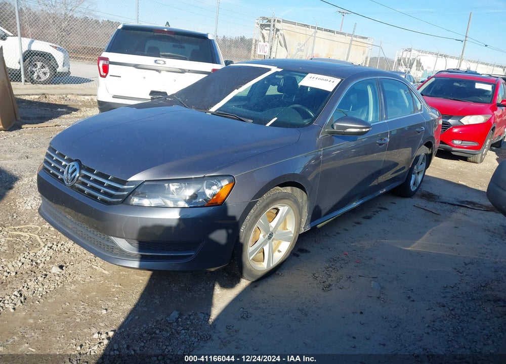 2012 VOLKSWAGEN PASSAT 2.0L TDI SE VIN: 1VWBN7A34CC058432