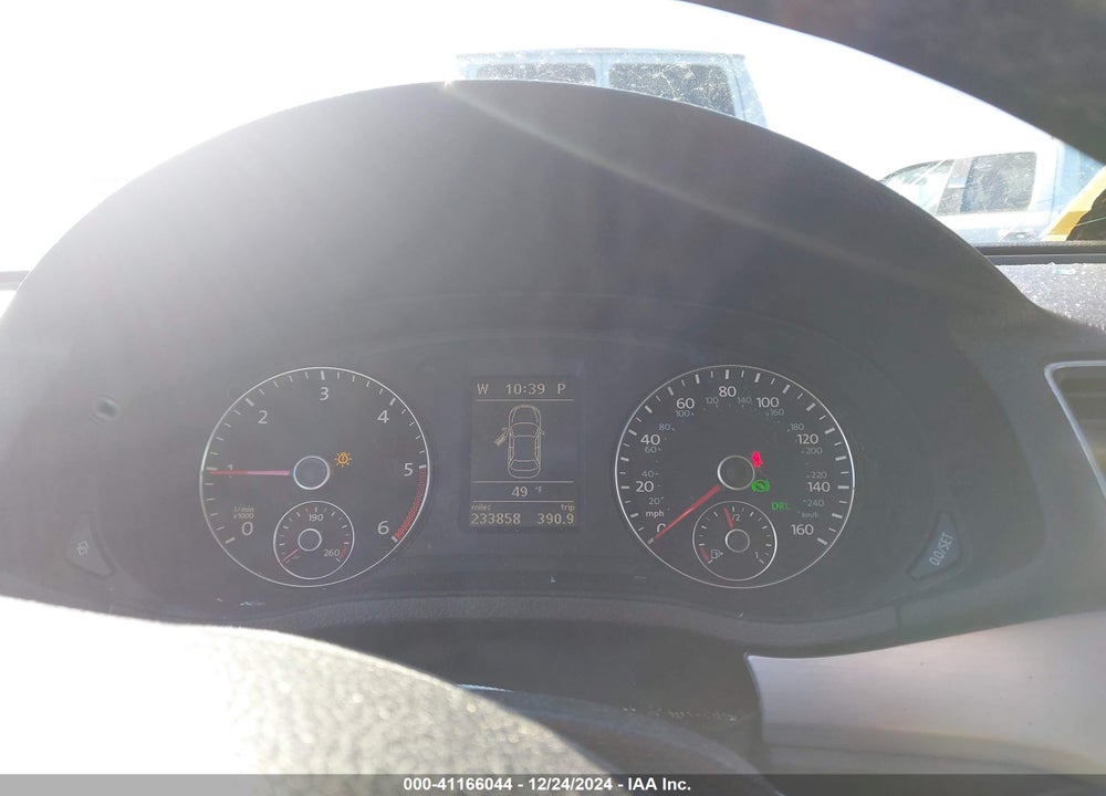 2012 VOLKSWAGEN PASSAT 2.0L TDI SE VIN: 1VWBN7A34CC058432