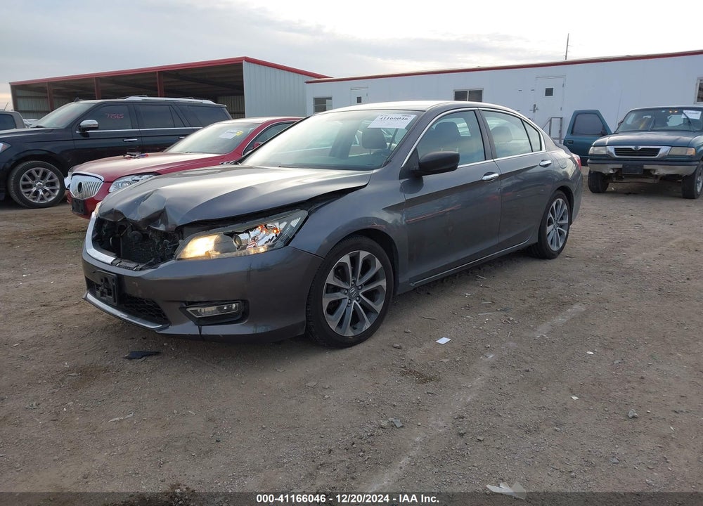 2013 HONDA ACCORD SPORT VIN: 1HGCR2F55DA252278