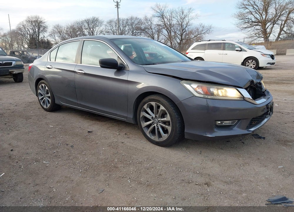 2013 HONDA ACCORD SPORT VIN: 1HGCR2F55DA252278