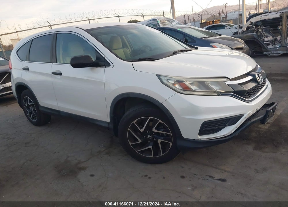 2016 HONDA CR-V SE VIN: 5J6RM3H4XGL011885