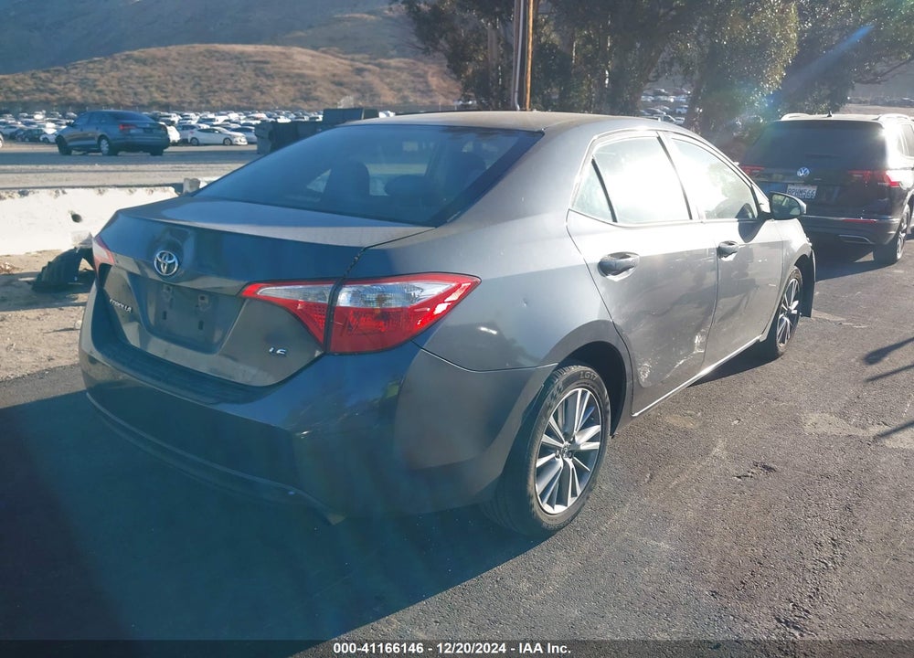 2015 TOYOTA COROLLA LE PLUS VIN: 5YFBURHE2FP233832