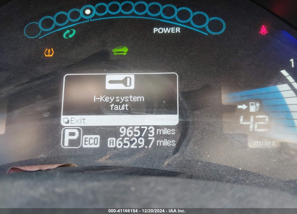2013 NISSAN LEAF S VIN: 1N4AZ0CP0DC416126