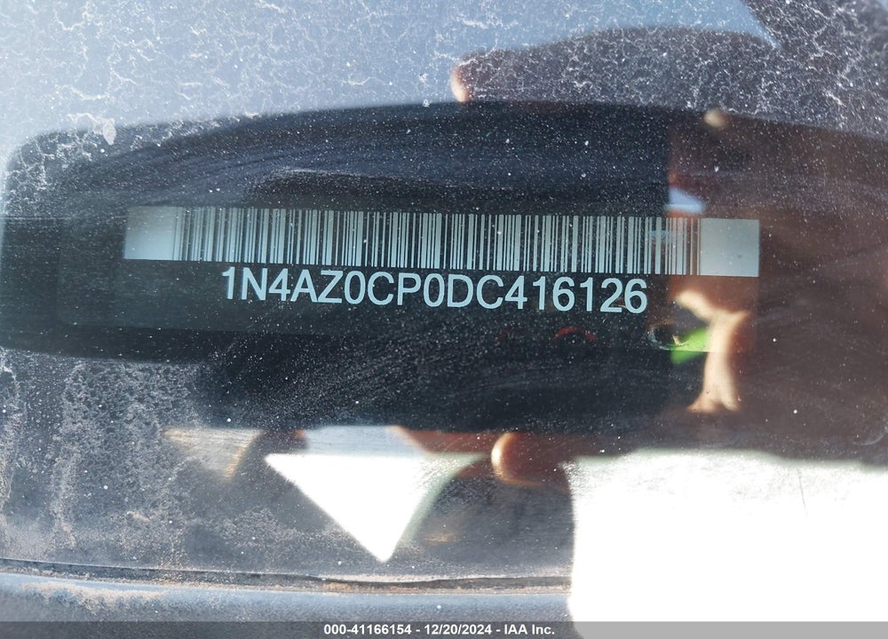 2013 NISSAN LEAF S VIN: 1N4AZ0CP0DC416126