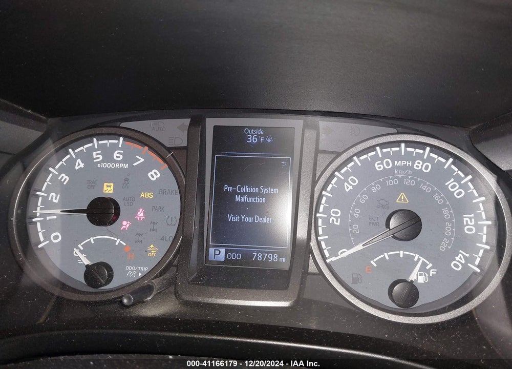 2020 TOYOTA TACOMA VIN: 5TFSZ5ANXLX216407