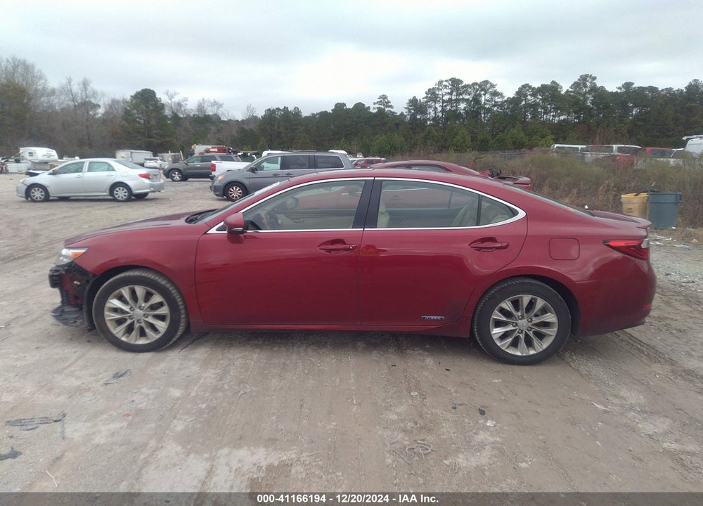 2013 LEXUS ES 300H VIN: JTHBW1GG3D2029162
