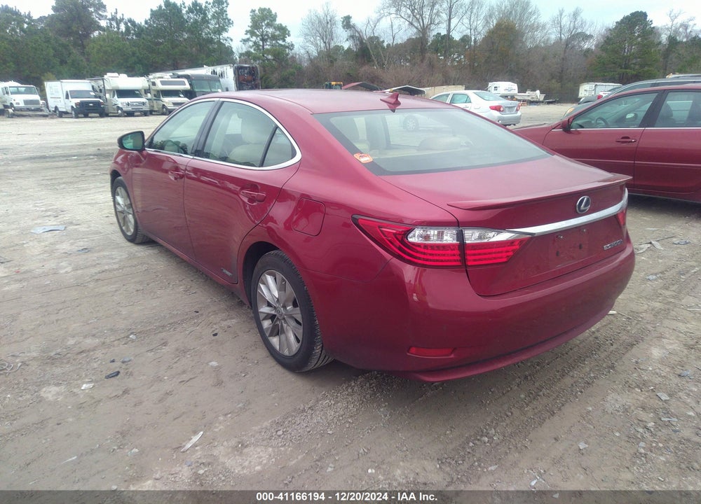 2013 LEXUS ES 300H VIN: JTHBW1GG3D2029162