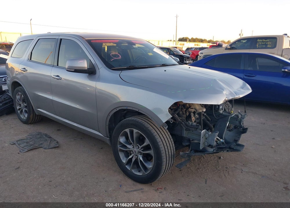 2020 DODGE DURANGO GT PLUS AWD VIN: 1C4RDJDG8LC260500