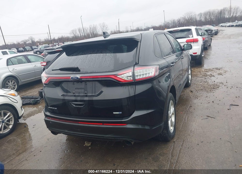 2015 FORD EDGE SE VIN: 2FMTK4G97FBC00492