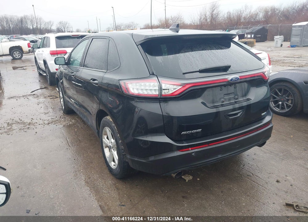 2015 FORD EDGE SE VIN: 2FMTK4G97FBC00492
