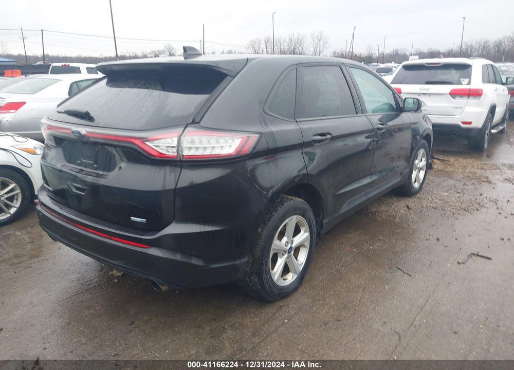 2015 FORD EDGE SE VIN: 2FMTK4G97FBC00492