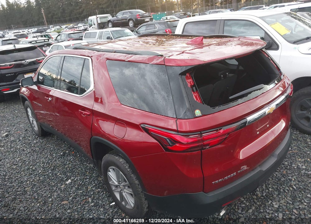 2022 CHEVROLET TRAVERSE AWD LT CLOTH VIN: 1GNEVGKW1NJ121291