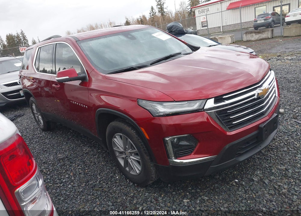 2022 CHEVROLET TRAVERSE AWD LT CLOTH VIN: 1GNEVGKW1NJ121291