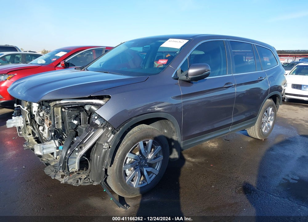 2022 HONDA PILOT 2WD EX-L VIN: 5FNYF5H50NB037878
