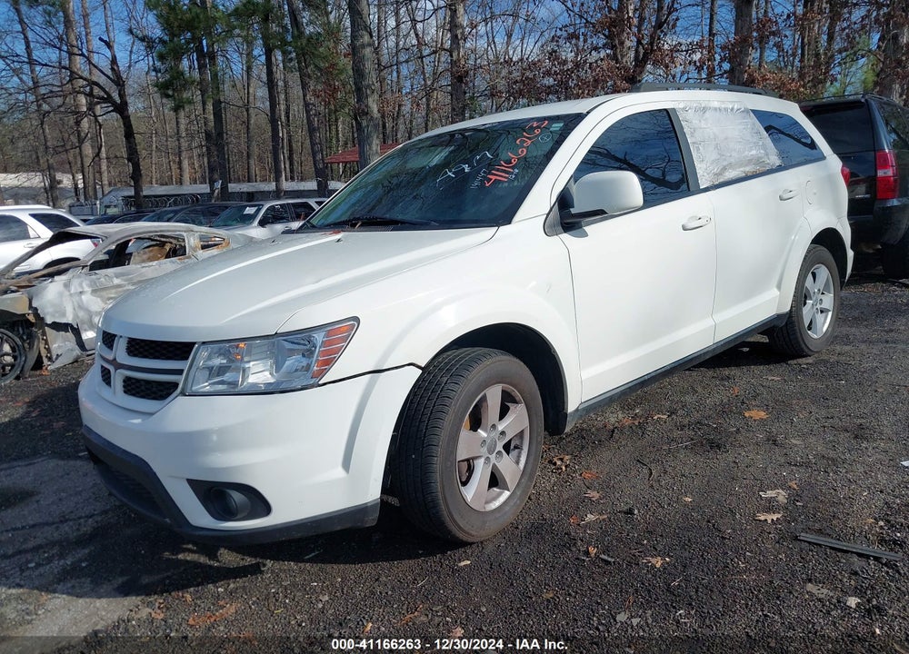 2012 DODGE JOURNEY SXT VIN: 3C4PDCBG2CT141447