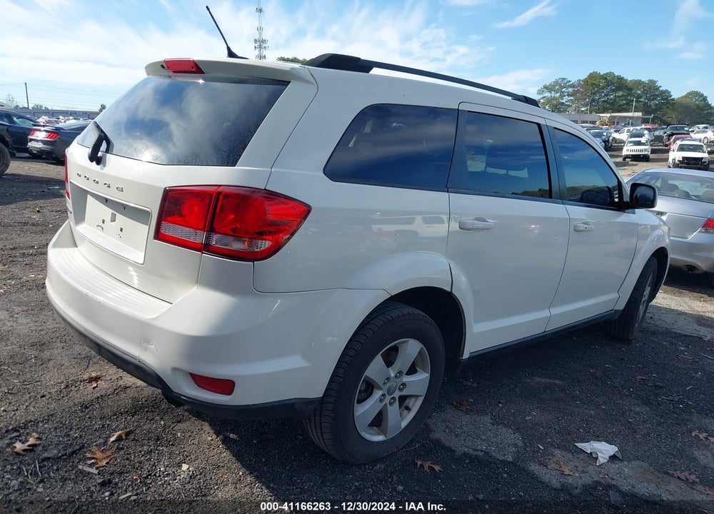 2012 DODGE JOURNEY SXT VIN: 3C4PDCBG2CT141447