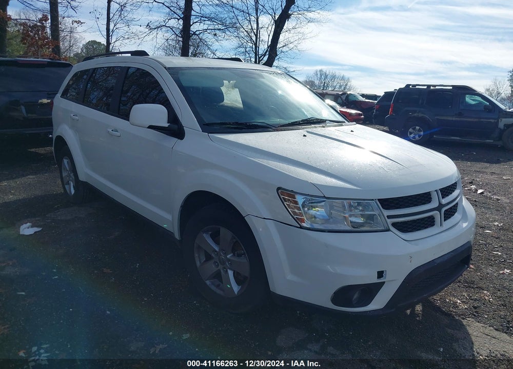 2012 DODGE JOURNEY SXT VIN: 3C4PDCBG2CT141447