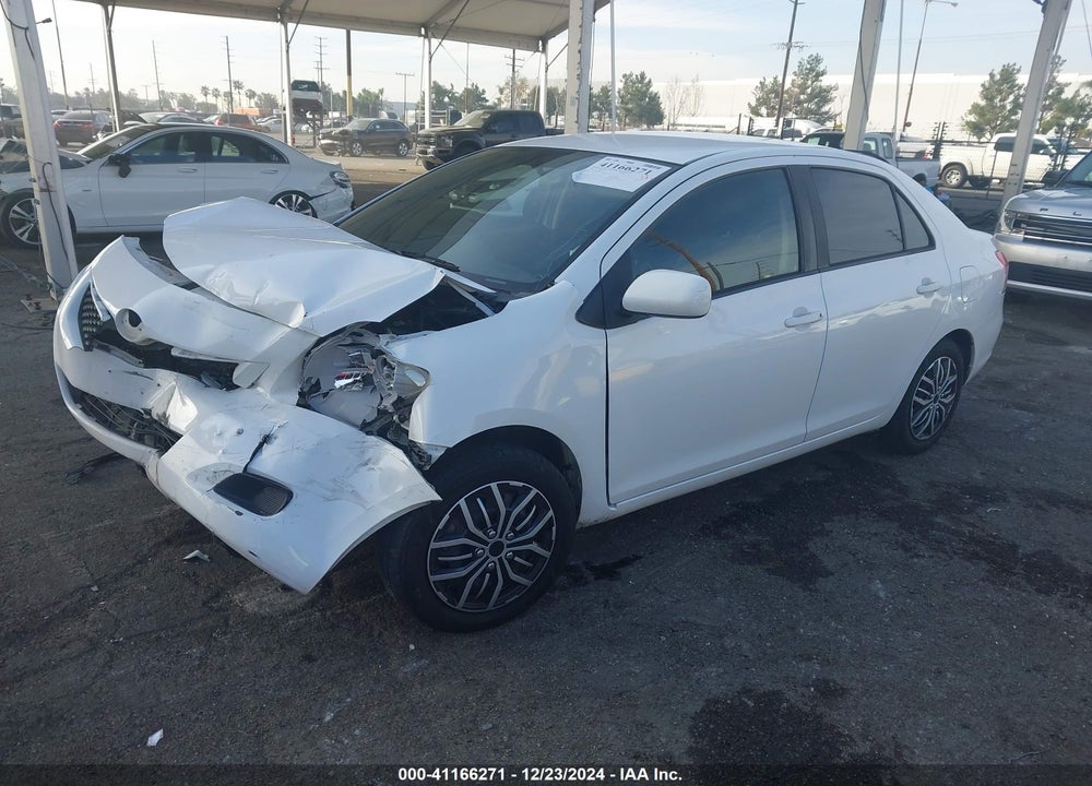 2012 TOYOTA YARIS VIN: JTDBT4K30CL015731