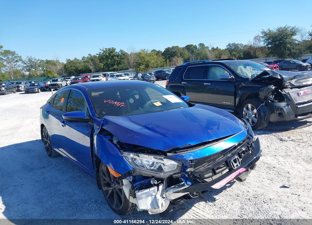 2020 HONDA CIVIC SPORT VIN: 2HGFC2F87LH601644