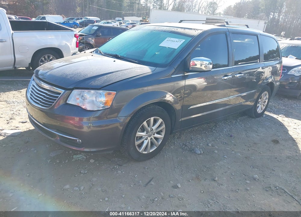 2016 CHRYSLER TOWN & COUNTRY LIMITED PLATINUM VIN: 2C4RC1GG3GR135514