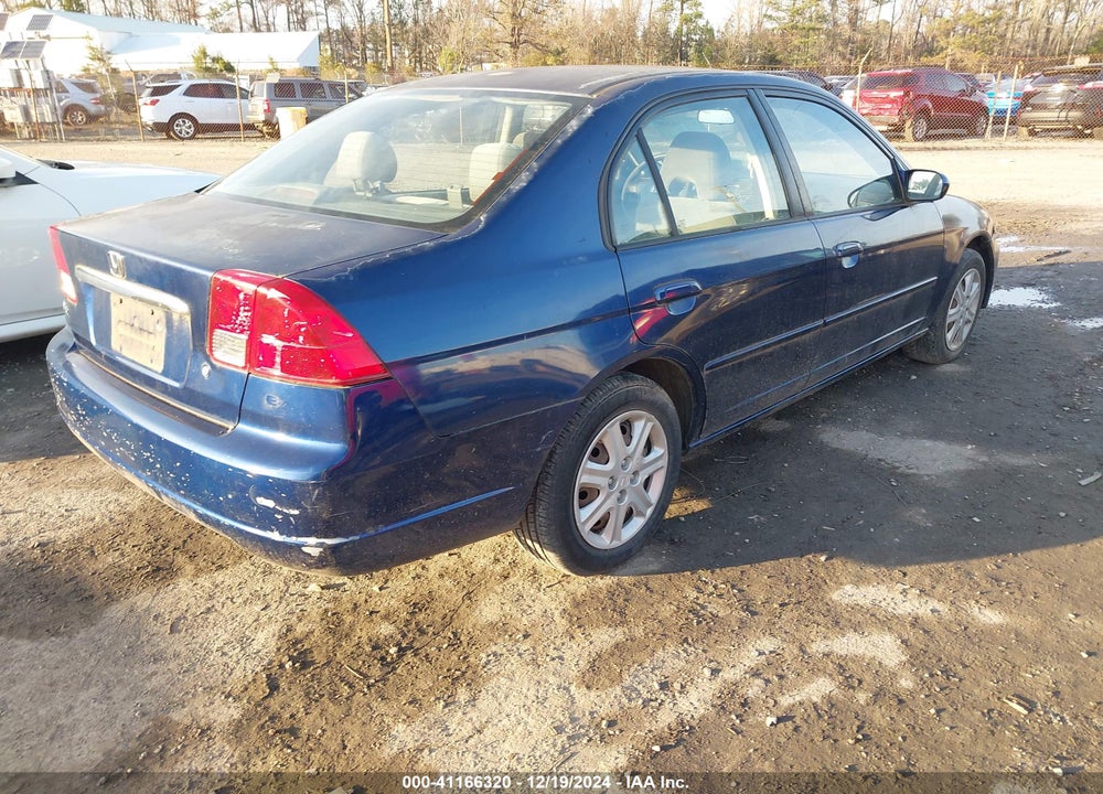 2003 HONDA CIVIC EX VIN: 2HGES267X3H585008