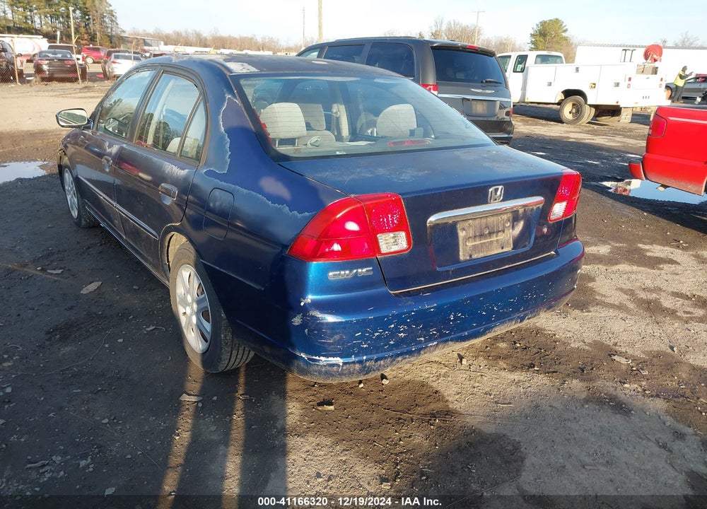 2003 HONDA CIVIC EX VIN: 2HGES267X3H585008