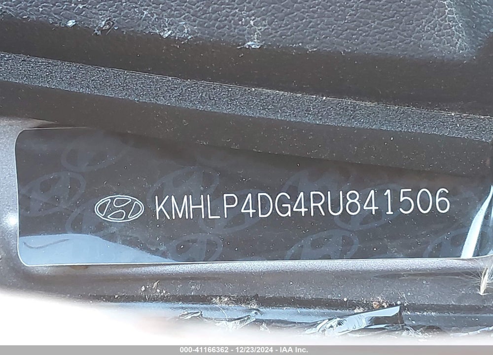 2024 HYUNDAI ELANTRA LIMITED VIN: KMHLP4DG4RU841506