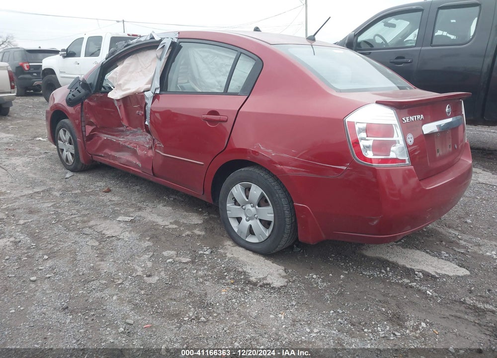 2011 NISSAN SENTRA 2.0 VIN: 3N1AB6AP0BL731582