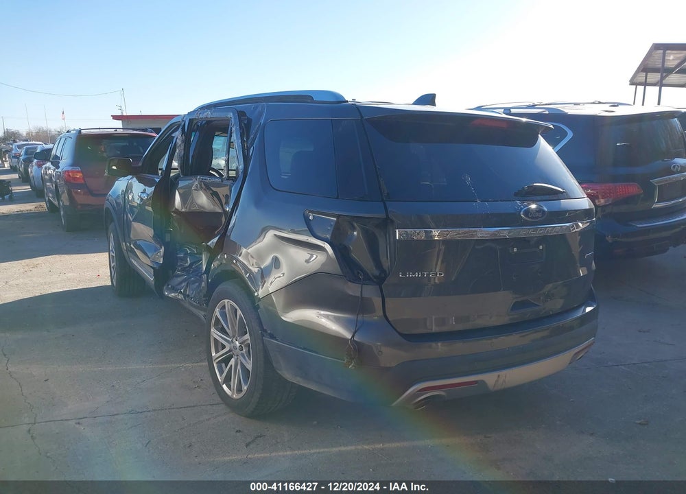 2016 FORD EXPLORER LIMITED VIN: 1FM5K7F86GGD04243