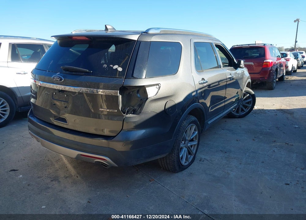 2016 FORD EXPLORER LIMITED VIN: 1FM5K7F86GGD04243