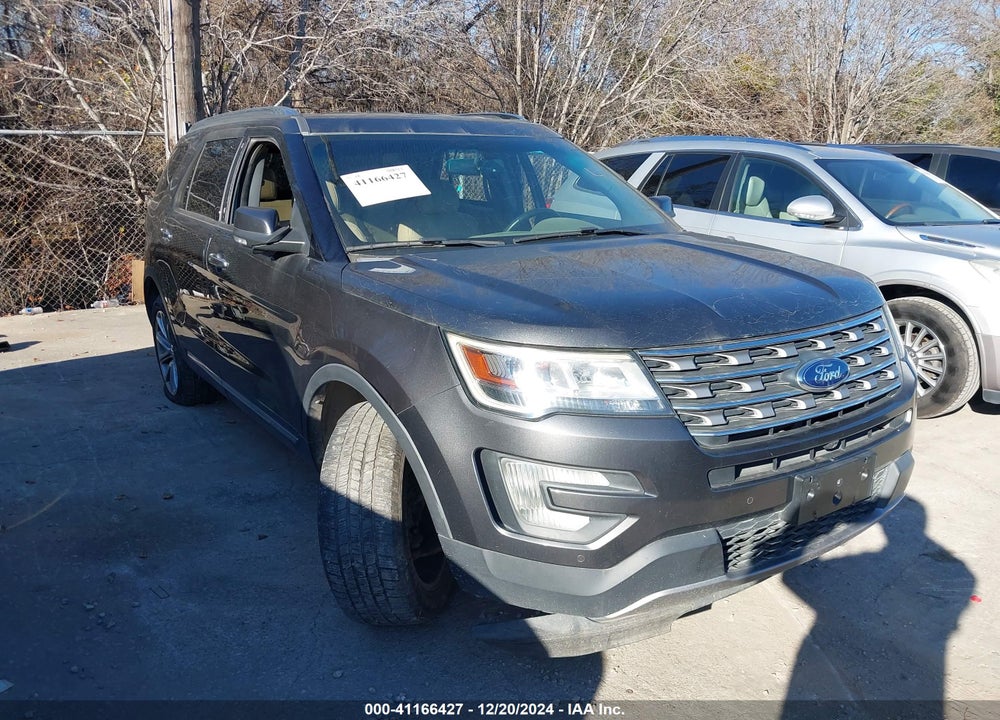 2016 FORD EXPLORER LIMITED VIN: 1FM5K7F86GGD04243