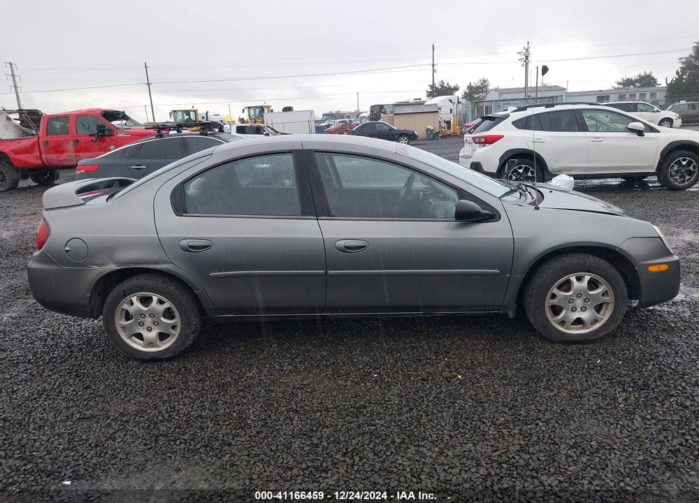 2005 DODGE NEON SXT VIN: 1B3ES56C05D252847