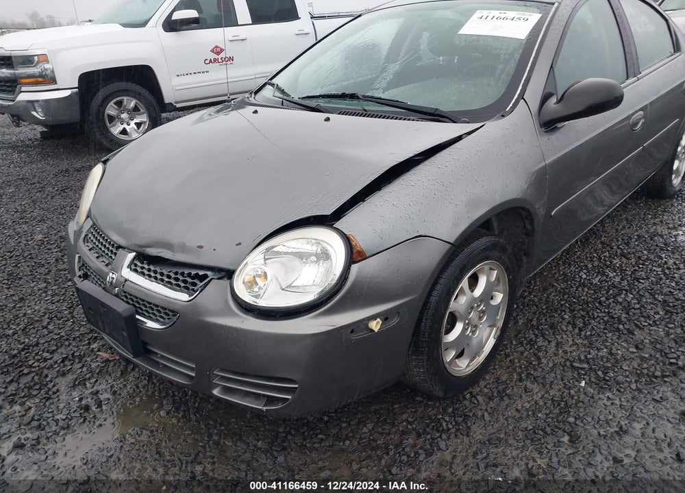 2005 DODGE NEON SXT VIN: 1B3ES56C05D252847
