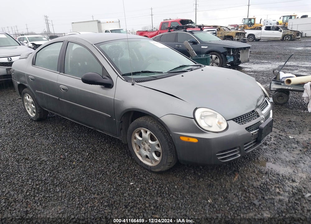 2005 DODGE NEON SXT VIN: 1B3ES56C05D252847