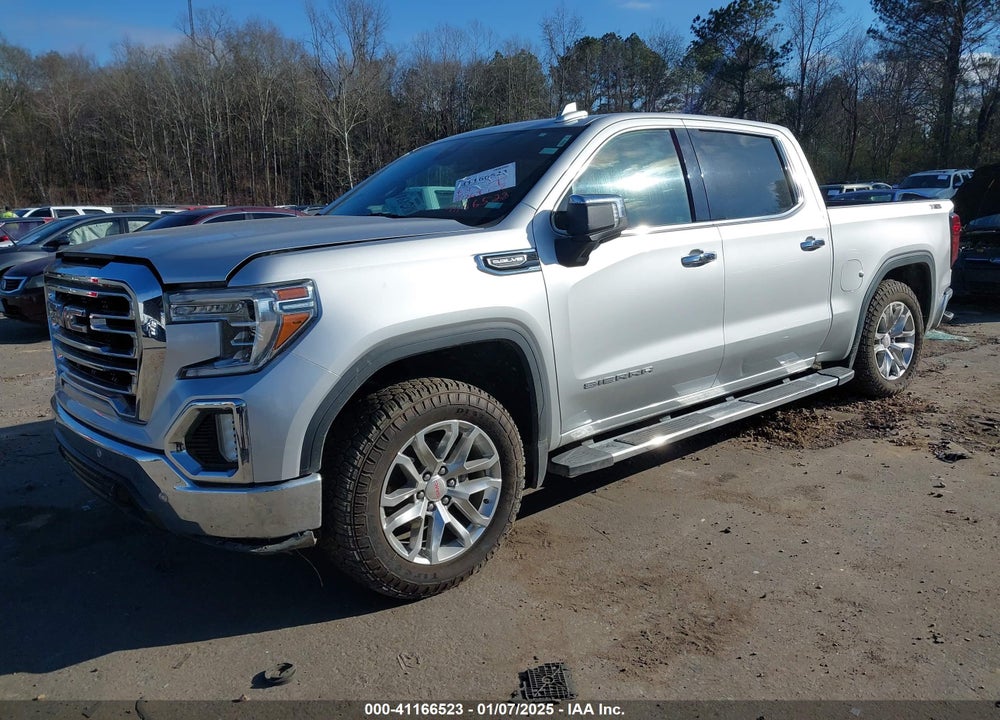 2019 GMC SIERRA 1500 SLT VIN: 3GTU9DED4KG221853