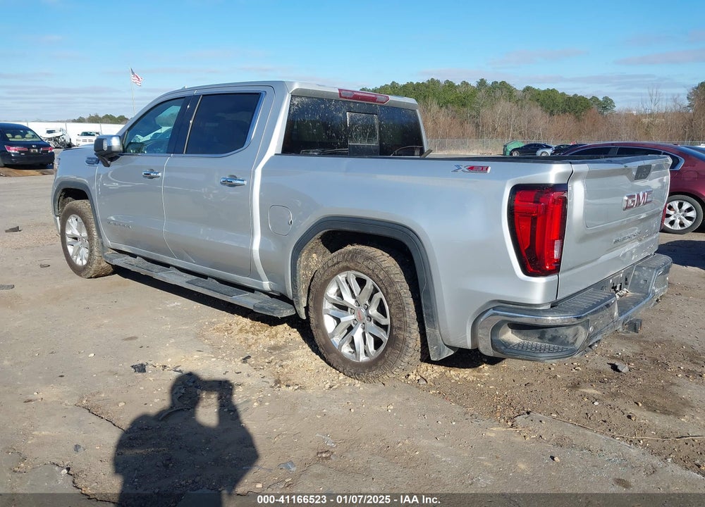2019 GMC SIERRA 1500 SLT VIN: 3GTU9DED4KG221853