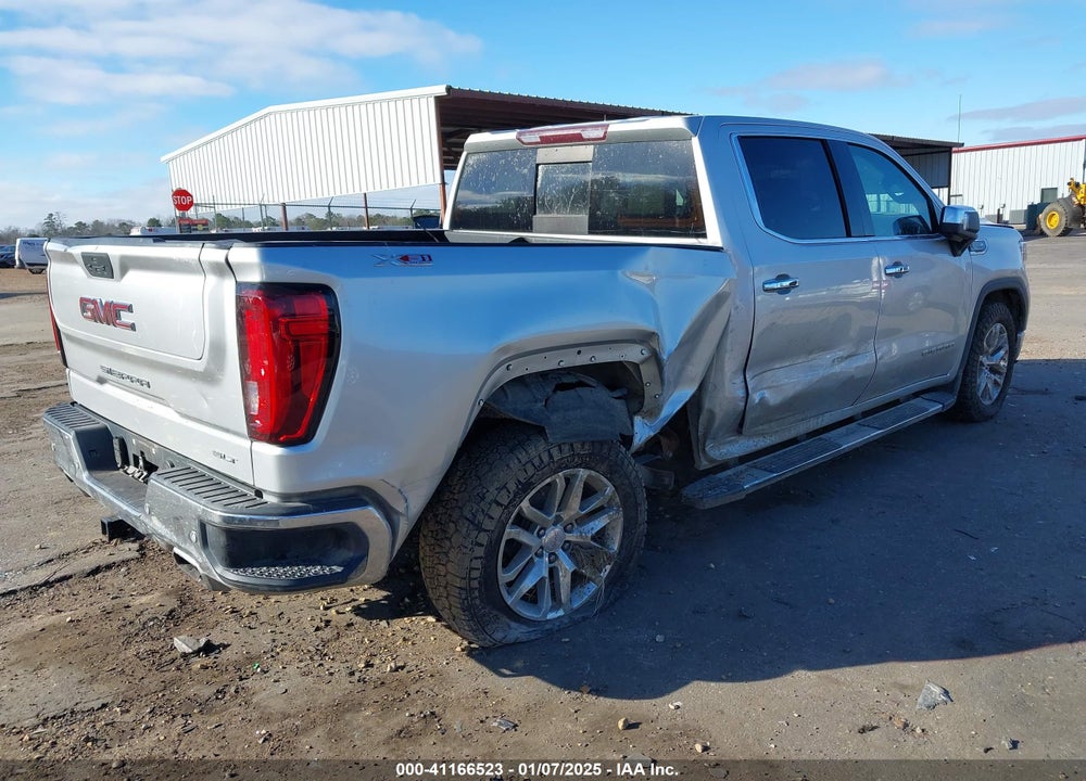 2019 GMC SIERRA 1500 SLT VIN: 3GTU9DED4KG221853