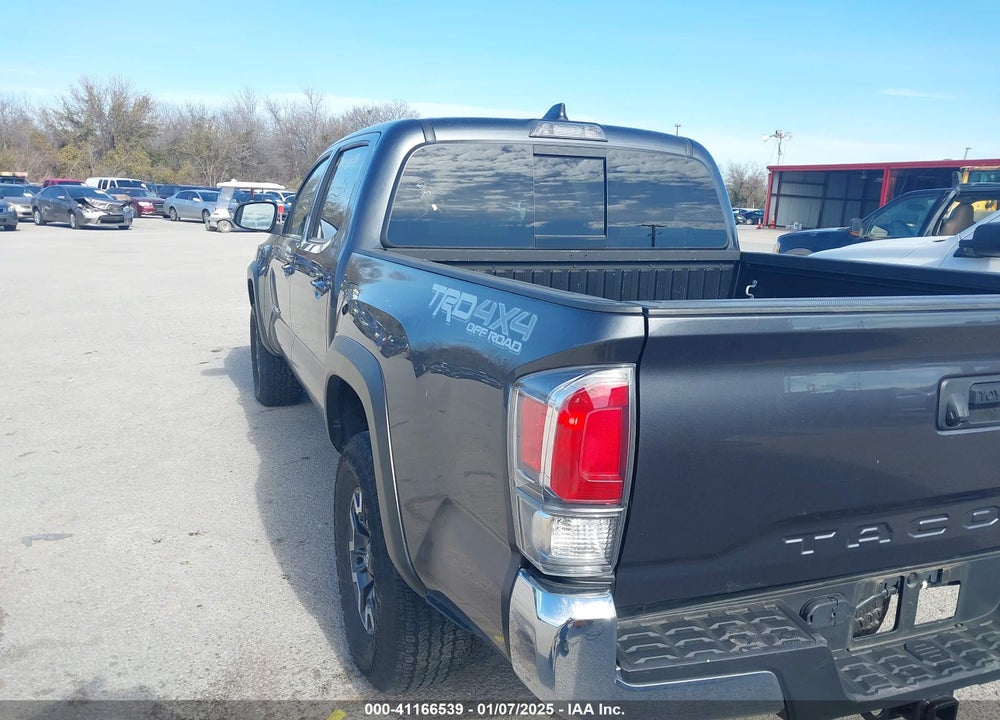 2022 TOYOTA TACOMA TRD OFF ROAD VIN: 3TMCZ5AN7NM499202