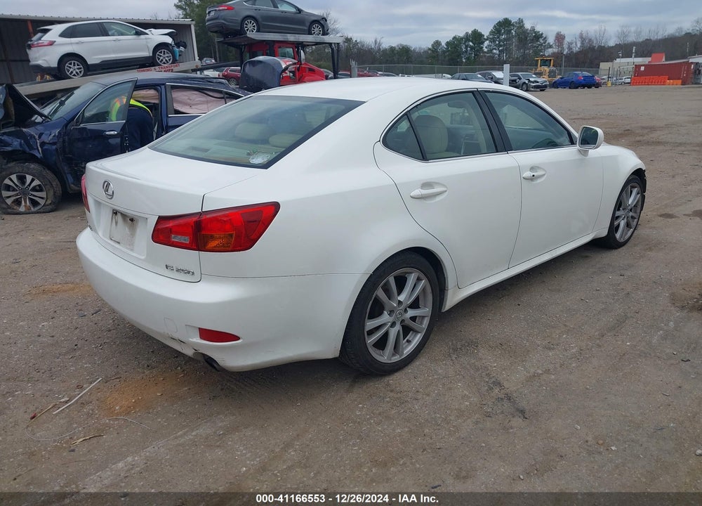 2006 LEXUS IS 250 VIN: JTHBK262465022441