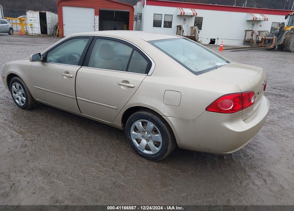 2008 KIA OPTIMA LX VIN: KNAGE123485227149