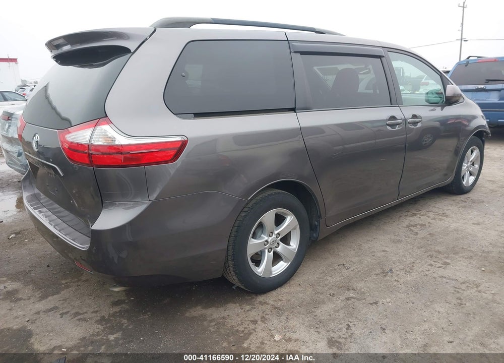 2015 TOYOTA SIENNA LE 8 PASSENGER VIN: 5TDKK3DC6FS587755