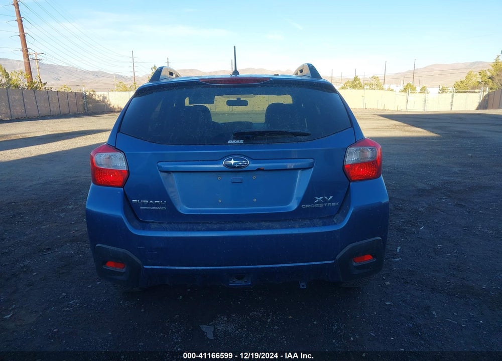2014 SUBARU XV CROSSTREK 2.0I PREMIUM VIN: JF2GPACC4E8252558
