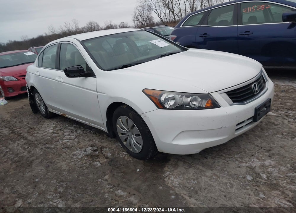 2008 HONDA ACCORD 2.4 LX VIN: 1HGCP26398A061313