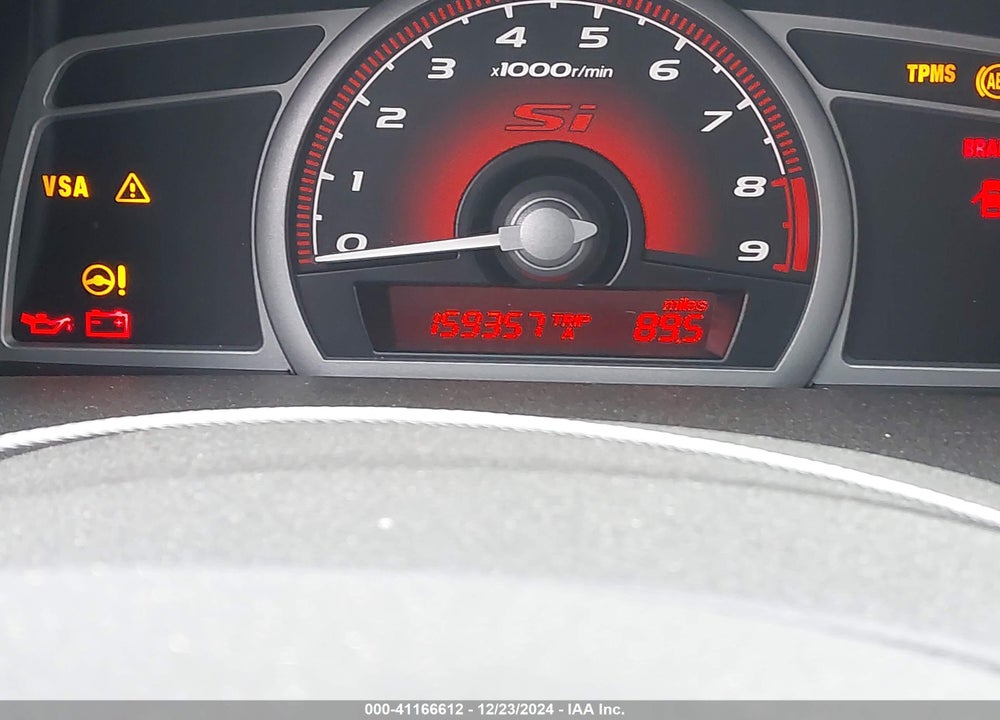 2011 HONDA CIVIC SI VIN: 2HGFG2A53BH700901